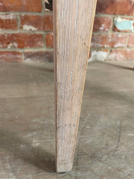 Calverston Dining Chair - Heavyweight Linen Pale Oat - Pale Oak
