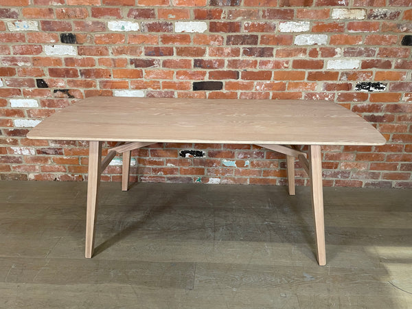 Borough 6 Seater Dining Table - Natural Oak