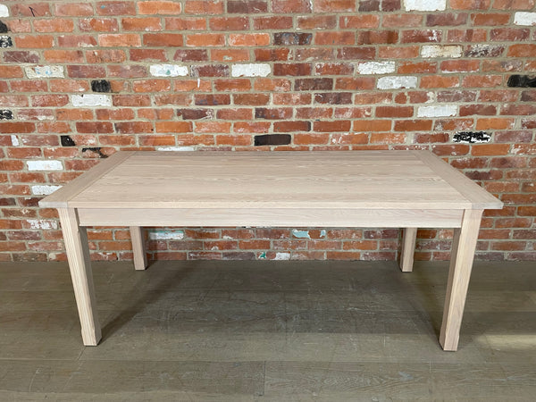 Moreton 6 Seater Dining Table, Natural Oak