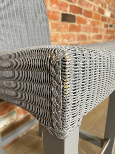 Montague High Back Bar Stool - Fog