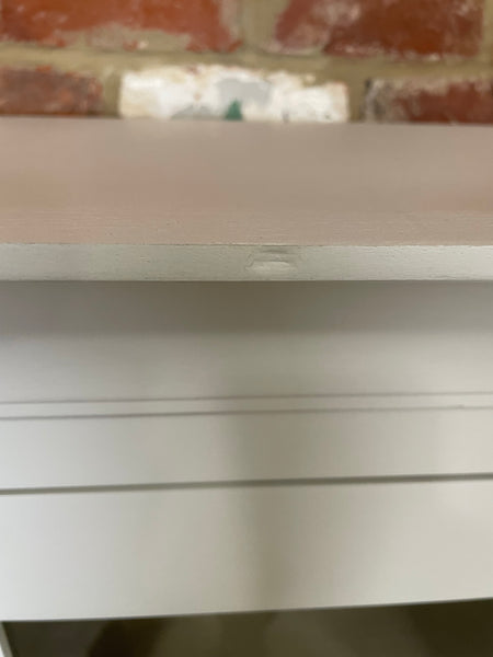 Suffolk 5ft Contemporary Glazed Dresser TOP ONLY- Silver Birch- No Lighting