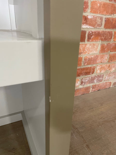 Henley 1120 Bi-fold countertop cabinet - Lead Light- No Doors