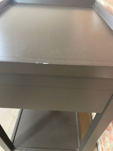 Aldwych 52 Rectangular Tall Side Table - Walnut