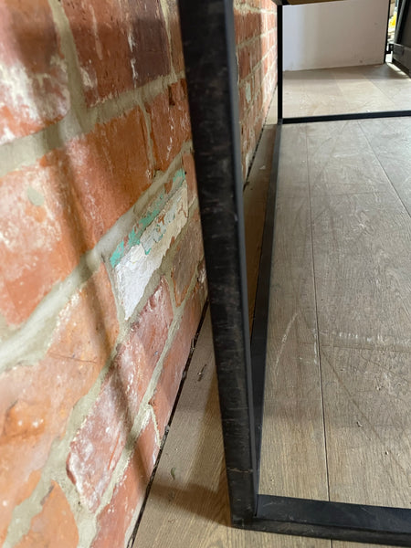 Carter 1600 Rectangular Coffee Table - Metal & Oak