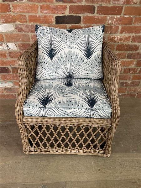 Longmeadow Carver Chair with Cushions - Brisa Navy