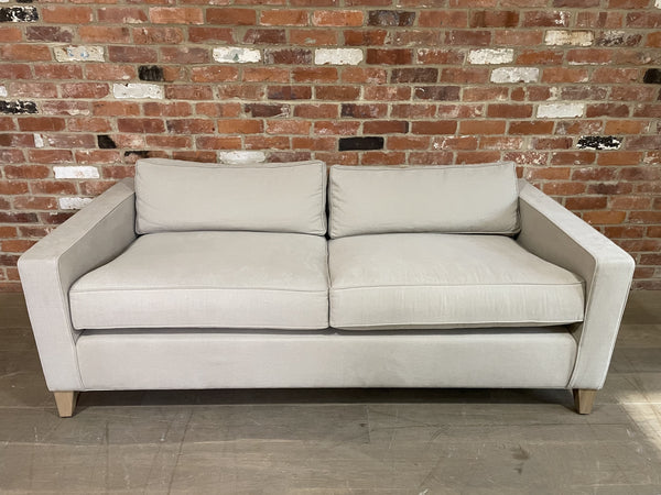 Shoreditch Sofa Large - Linara Natural - Vintage Oak