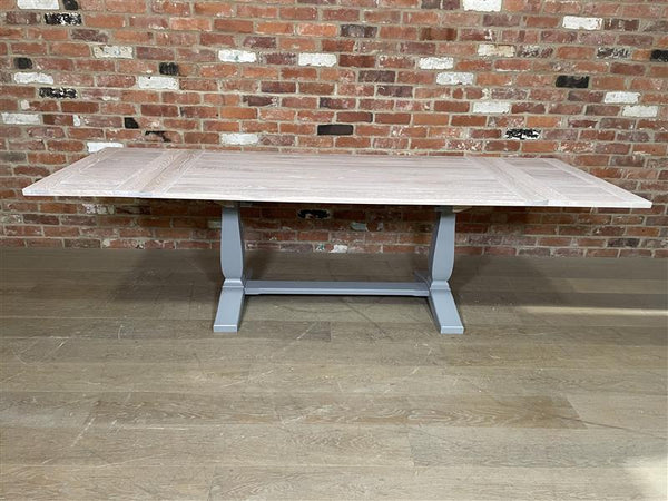 Harrogate 6-10 Seater Extending Dining Table- Fog