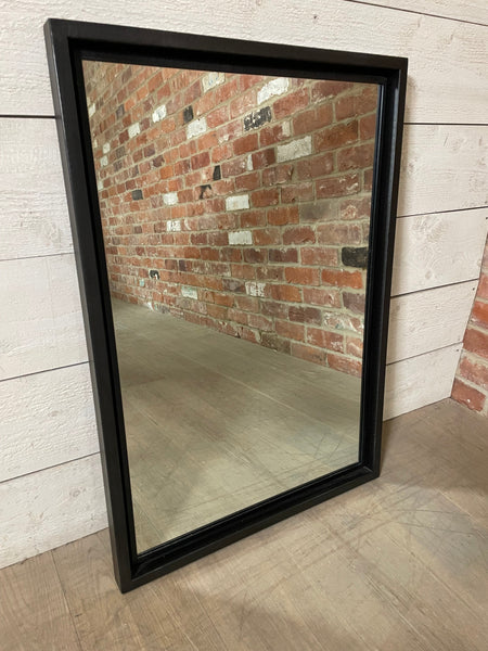 Carter 84 Rectangular Mirror - Black Steel