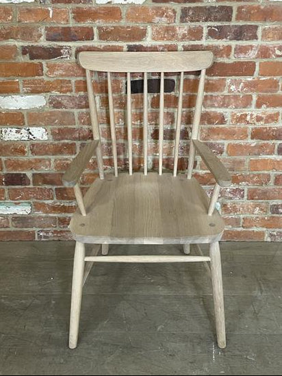 Wardley Carver Chair - Natural Oak Isoguard