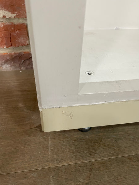 Pembroke Fitted Storage - 525mm- Exterior Driftwood/Lead Light & Interior Shell/Silver Birch- No Shelves