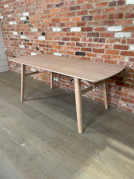 Borough 6 Seater Dining Table - Natural Oak