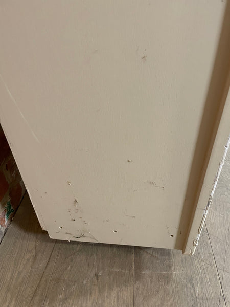 Pembroke Fitted Storage - 525mm- Exterior Driftwood/Lead Light & Interior Shell/Silver Birch- No Shelves