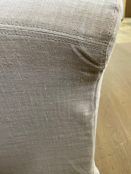 Long Island 2 Seater Sofa - Harry Cloud - Natural Oak Legs Set