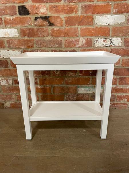 Aldwych 56 Rectangular Side Table - Snow