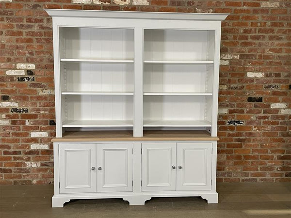Chichester 6ft Grand Bookcase - Shingle