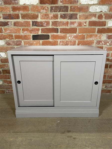 Chawton Single 2 Door Base Cabinet - Grey Oak