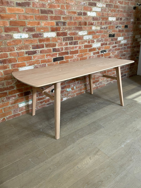 Borough 6 Seater Dining Table - Natural Oak