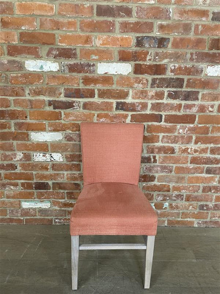 Miller Dining Chair - Linara Rhubarb - Pale Oak