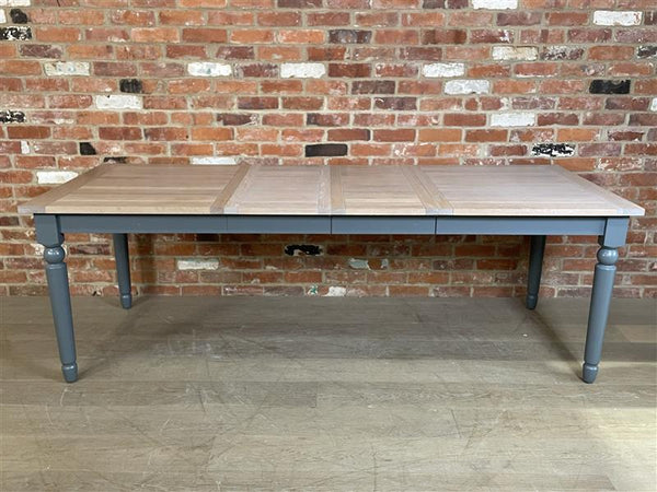 Suffolk 4-8 Seater Extending Dining Table- Smoke