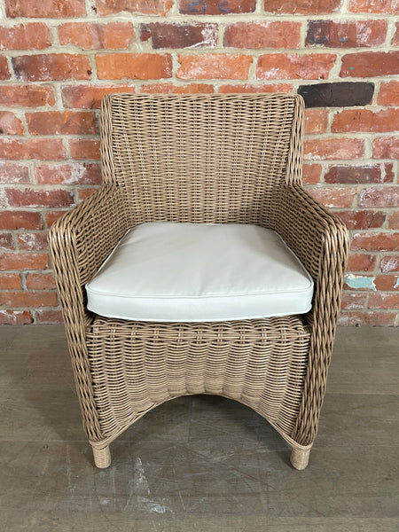 Stanway Carver Chair with Natural Cushion - Honey