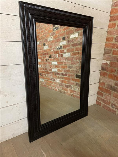 Kintbury 120 Rectangular Mirror - Black