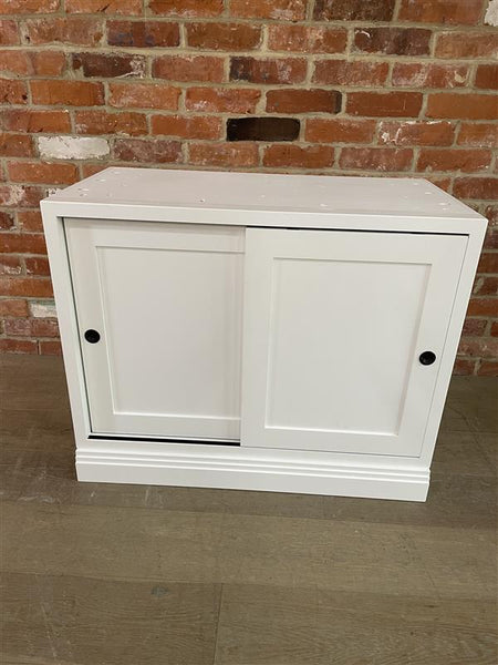 Chawton Single 2 Door Base Cabinet - Snow