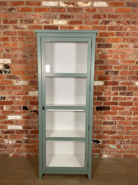 Shepton Glazed Cabinet - Right Opening- Cactus