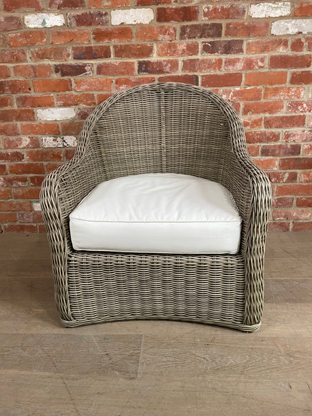 Purbeck Sofa Armchair Hazel- Incomplete Cushions- Natural