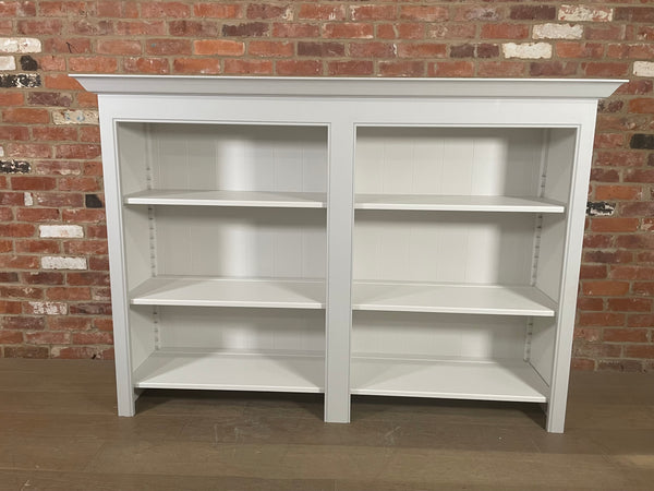 Chichester 6ft Grand Bookcase Open Rack - Shingle