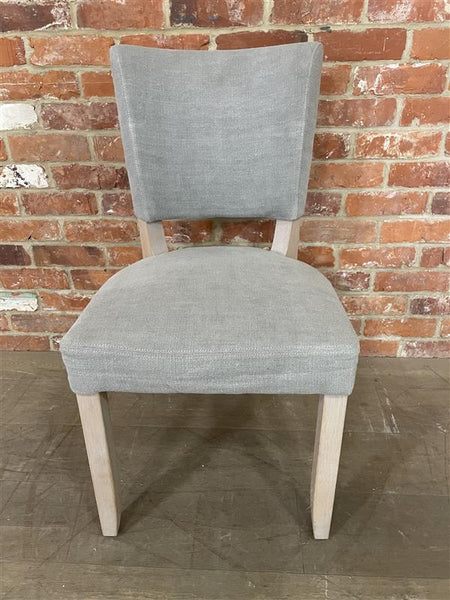 Mowbray Dining Chair - Chloe Ash - Natural Oak Legs