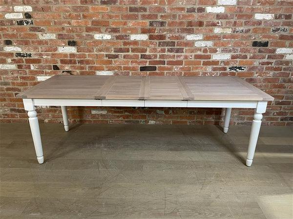 Suffolk 4-8 Seater Extending Dining Table- Silver Birch