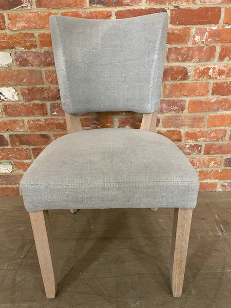 Mowbray Dining Chair - Chloe Ash - Natural Oak Legs