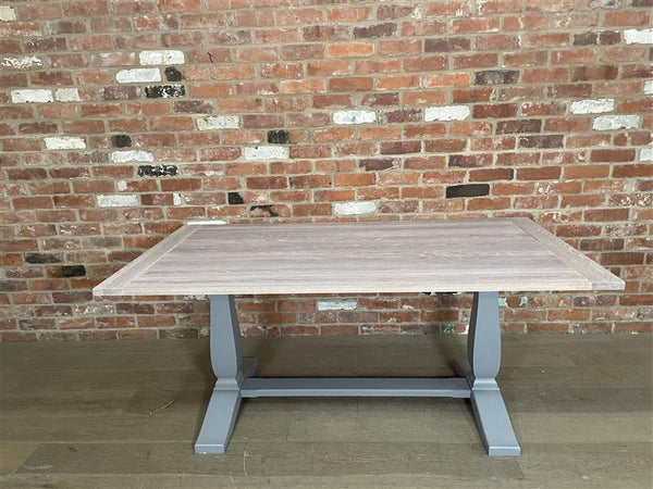 Harrogate 6 Seater Dining Table- Fog