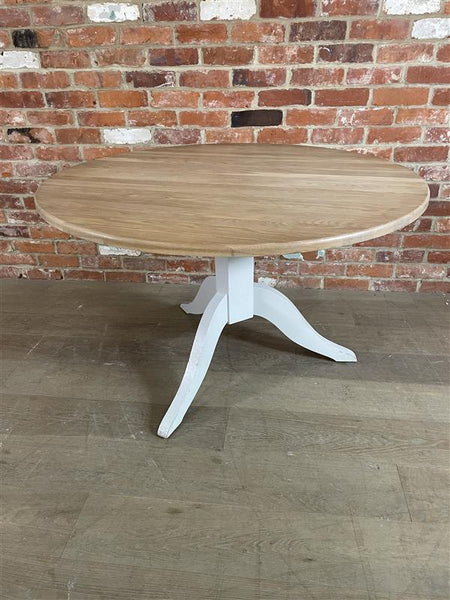Chichester 6 Seater Round Dining Table- Shingle