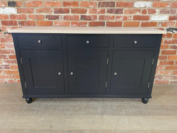 Suffolk 5ft Sideboard - Warm Black