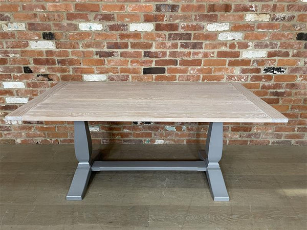 Harrogate 6 Seater Dining Table- Fog