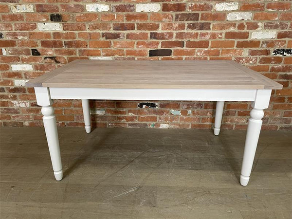 Suffolk 4 Seater Dining Table- Salt