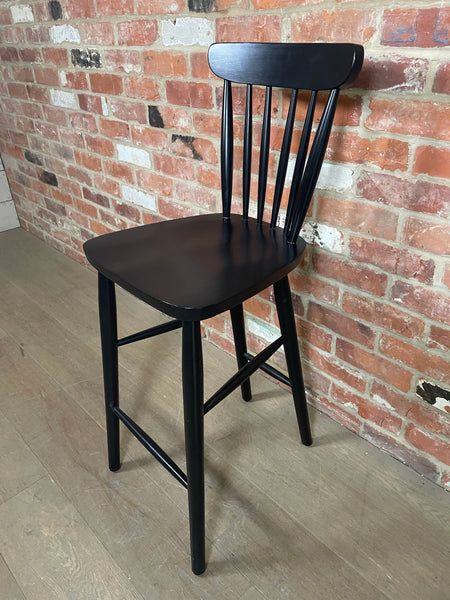 Wardley Bar Stool - Warm Black