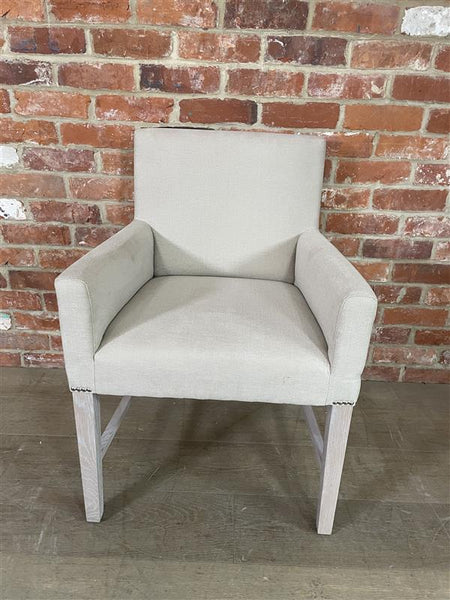 Shoreditch Carver Chair - Linara Natural - Pale Oak