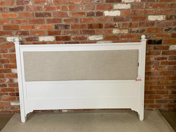 Chichester 180 Superking Upholstered Headboard - Holkham Sand