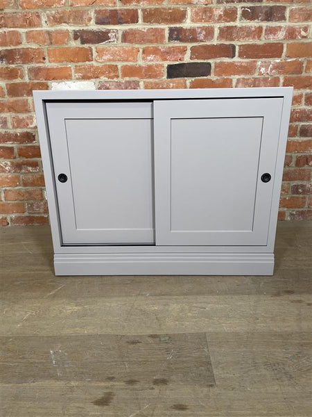 Chawton Single 2 Door Base Cabinet - Grey Oak