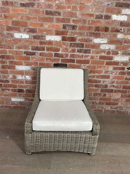Hayburn Relaxed Armchair with Cushions - Hazel