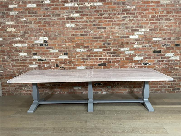 Harrogate 10 Seater Dining Table- Fog