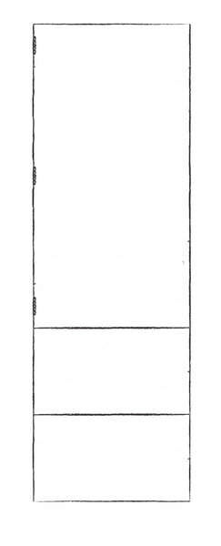 Kitchen SAMPLE - 690 Full Height Larder Cab - Left - chalked oak