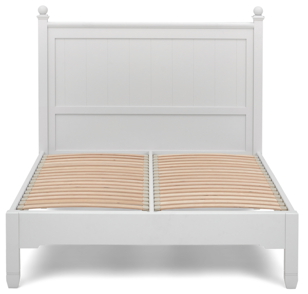 Chichester 135 Wooden Double Bed - Shell