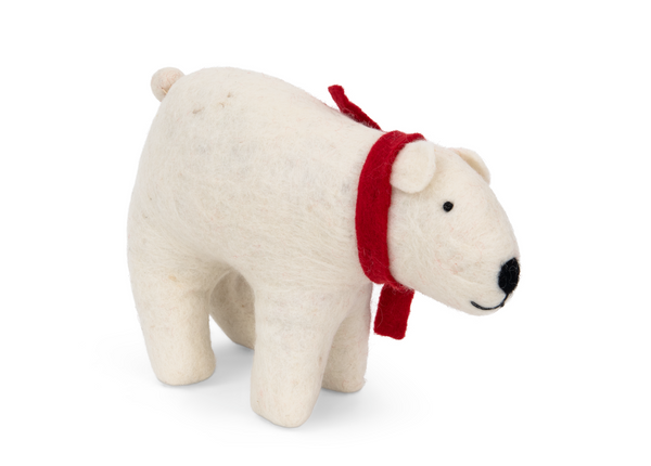 Nicholas Standing Polar Bear