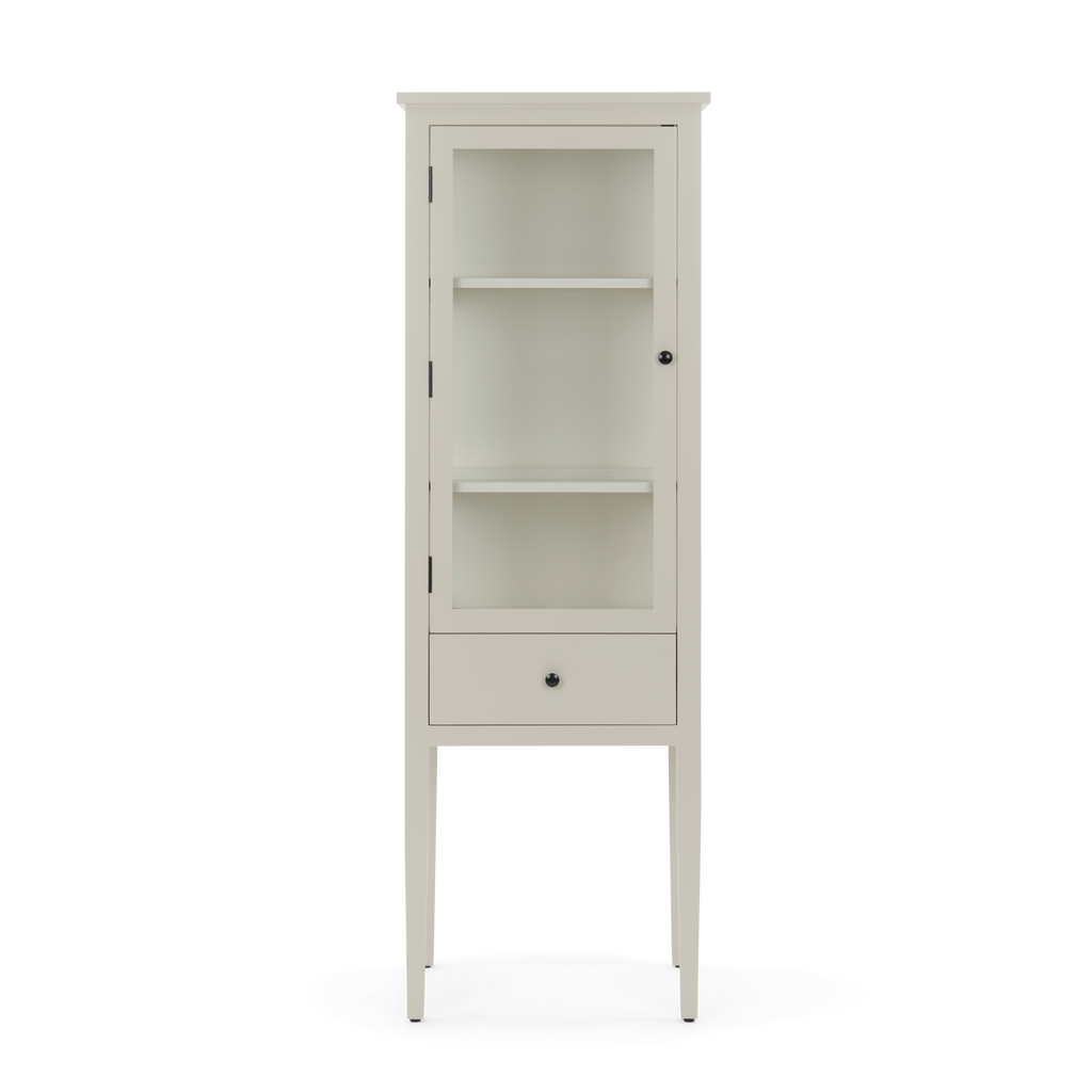 Portobello Cabinet - Left Hand - Driftwood and Silver Birch