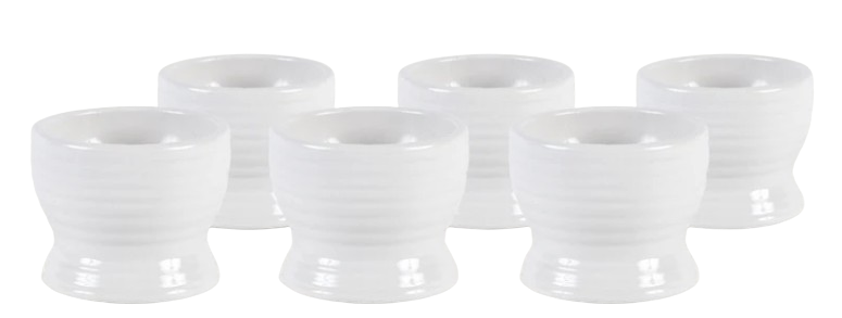 Lewes Egg Cups, Set of 6 - Grey