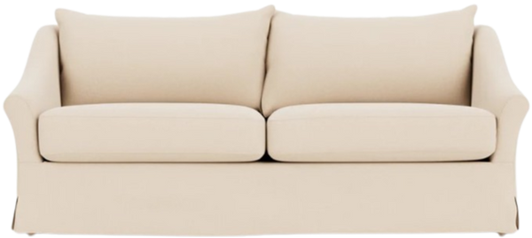 Long Island Large Sofa - Hugo Pale Oat with Pale Oak Legs