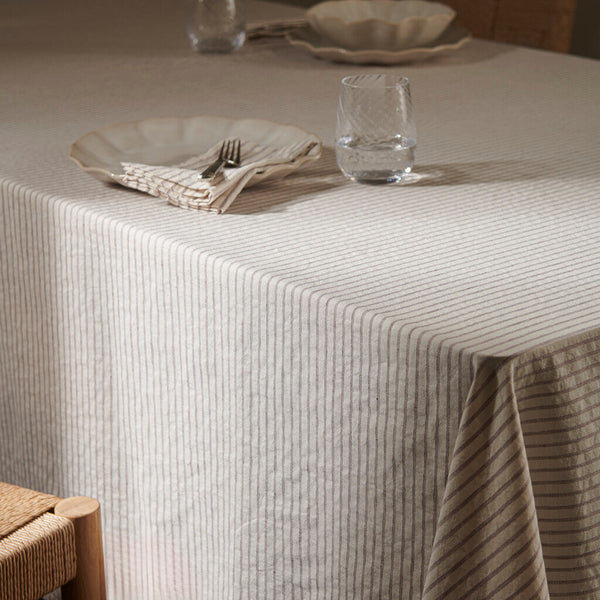 Maeve Tablecloth - 250cm x 175cm - Clove